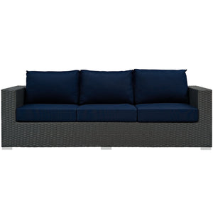 Sojourn Outdoor Patio Sunbrella Sofa by Modway