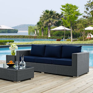 Sojourn Outdoor Patio Sunbrella Sofa by Modway