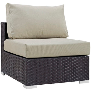 Gather 7-Piece Outdoor Patio Sectional Set by Modway