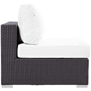 Convene Outdoor Patio Armless Chair by Modway