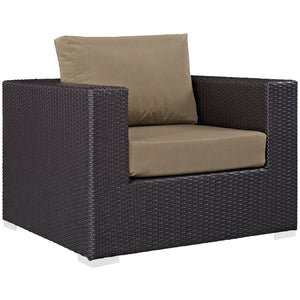 Convene 5 Piece Outdoor Patio Sectional Set by Modway
