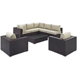 Convene 8 Piece Outdoor Patio Sectional Set by Modway