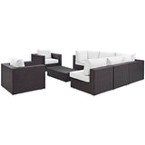 Convene 8 Piece Outdoor Patio Sectional Set by Modway