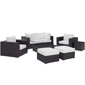 Convene 8 Piece Outdoor Patio Sectional Set by Modway