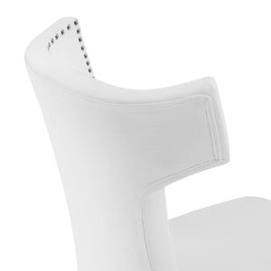 Curve Fabric Dining Chair by Modway