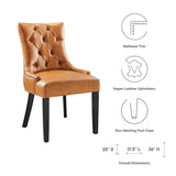 Regent Tufted Vegan Leather Dining Chair by Modway