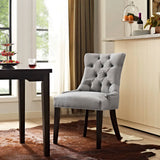 Regent Tufted Fabric Dining Chair by Modway