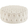 Amour Upholstered Fabric Ottoman by Modway