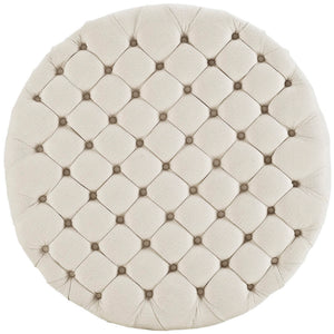 Amour Upholstered Fabric Ottoman by Modway