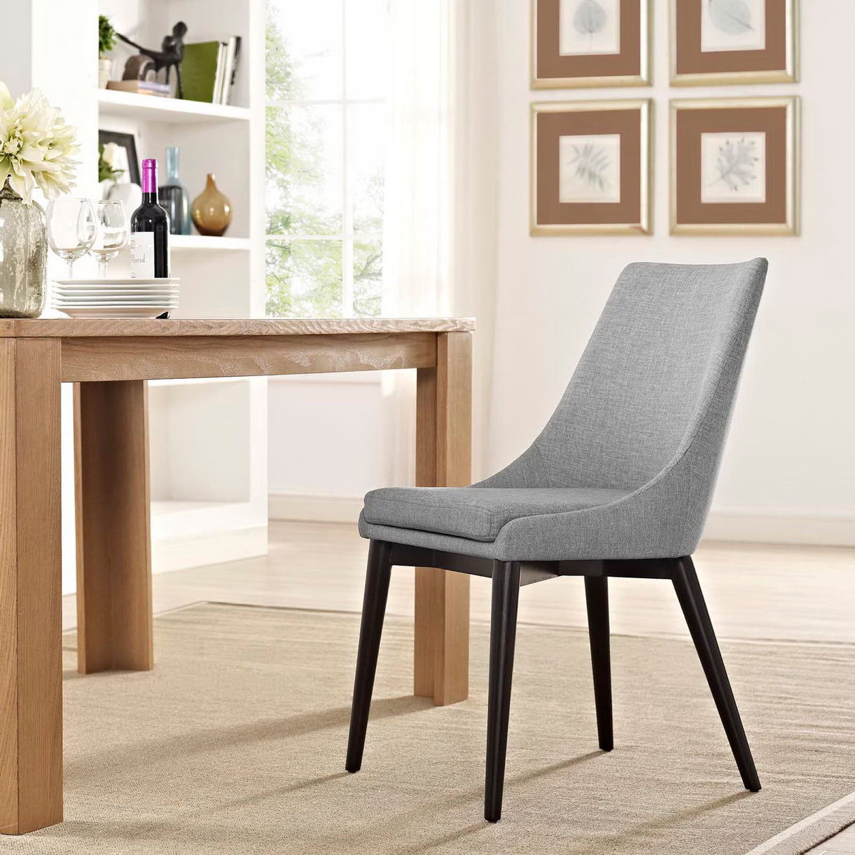 Viscount Fabric Dining Chair by Modway