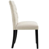 Duchess Button Tufted Fabric Dining Chair by Modway