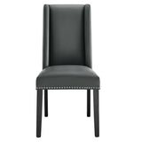 Baron Vegan Leather Dining Chair by Modway