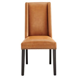 Baron Vegan Leather Dining Chair by Modway