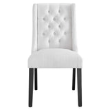 Baronet Button Tufted Fabric Dining Chair by Modway