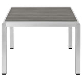 Shore Outdoor Patio Aluminum Coffee Table by Modway