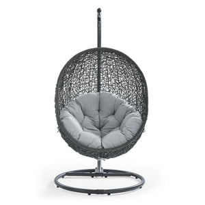 Hide Outdoor Patio Swing Chair With Stand by Modway