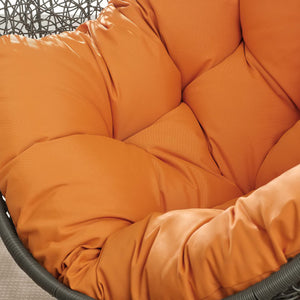 Hide Outdoor Patio Swing Chair With Stand by Modway