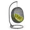 Hide Outdoor Patio Swing Chair With Stand by Modway
