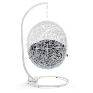 Hide Outdoor Patio Swing Chair With Stand by Modway