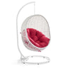 Hide Outdoor Patio Swing Chair With Stand by Modway