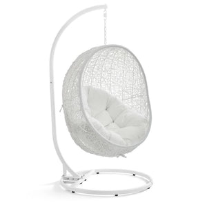 Hide Outdoor Patio Swing Chair With Stand by Modway