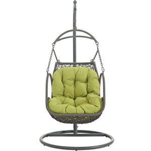 Arbor Outdoor Patio Wood Swing Chair by Modway