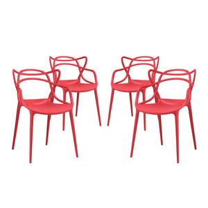 Entangled Dining Set Set of 4 by Modway