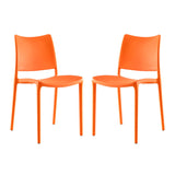 Hipster Dining Side Chair Set of 2 by Modway