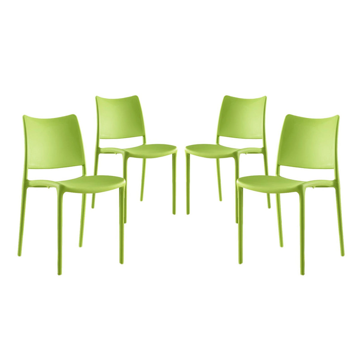 Hipster Dining Side Chair Set of 4 by Modway