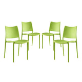 Hipster Dining Side Chair Set of 4 by Modway