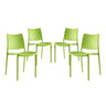 Hipster Dining Side Chair Set of 4 by Modway