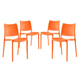 Hipster Dining Side Chair Set of 4 by Modway