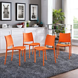 Hipster Dining Side Chair Set of 4 by Modway