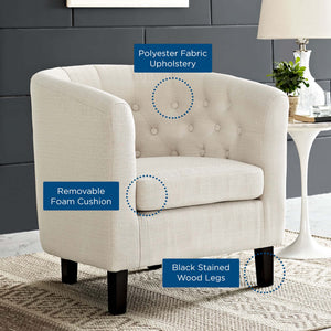 Prospect Upholstered Fabric Armchair by Modway