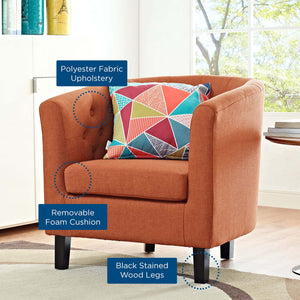 Prospect Upholstered Fabric Armchair by Modway
