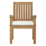 Marina Outdoor Patio Teak Dining Chair by Modway