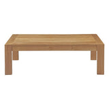 Upland Outdoor Patio Wood Coffee Table by Modway