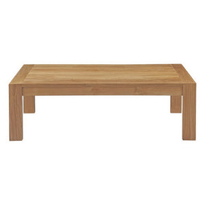 Upland Outdoor Patio Wood Coffee Table by Modway