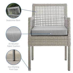 Aura 7 Piece Outdoor Patio Wicker Rattan Set by Modway