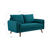 Revive Upholstered Fabric Loveseat by Modway
