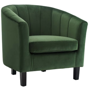 Prospect Channel Tufted Performance Velvet Armchair by Modway