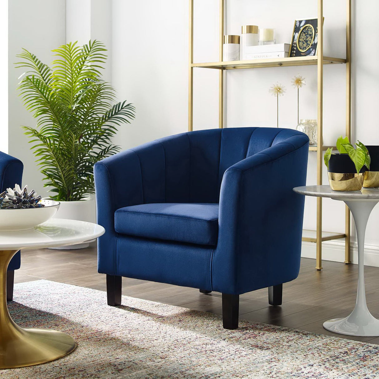 Prospect Channel Tufted Performance Velvet Armchair by Modway