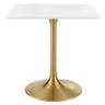 Lippa 28" Square Wood Dining Table by Modway