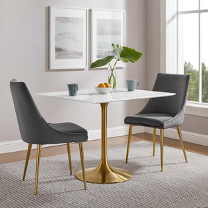 Lippa 36" Square Wood Dining Table by Modway