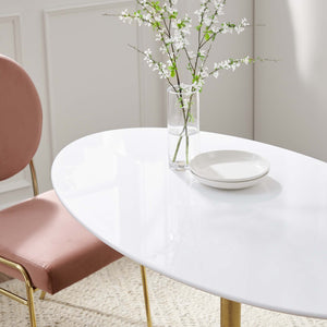 Lippa 48" Oval Wood Dining Table by Modway