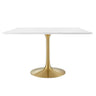 Lippa 48" Square Wood Dining Table by Modway