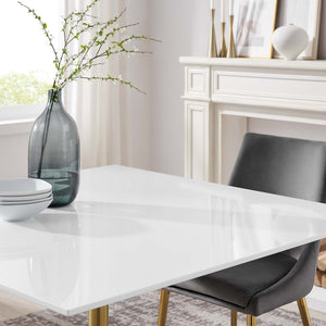 Lippa 48" Square Wood Dining Table by Modway