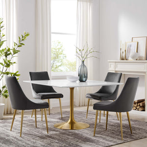 Lippa 48" Square Wood Dining Table by Modway