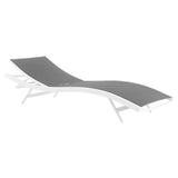 Glimpse Outdoor Patio Mesh Chaise Lounge Chair by Modway