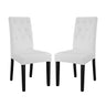 Confer Vinyl Dining Side Chair Set of 2 by Modway